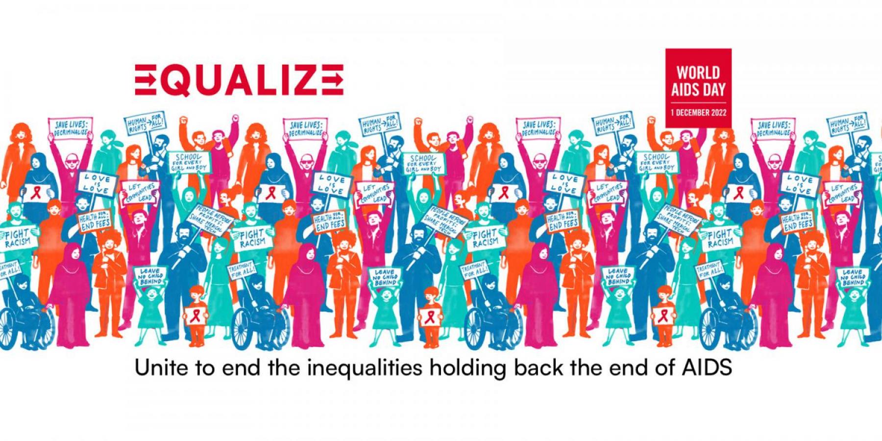 World AIDS Day let's end inequalities in access to NCD services for